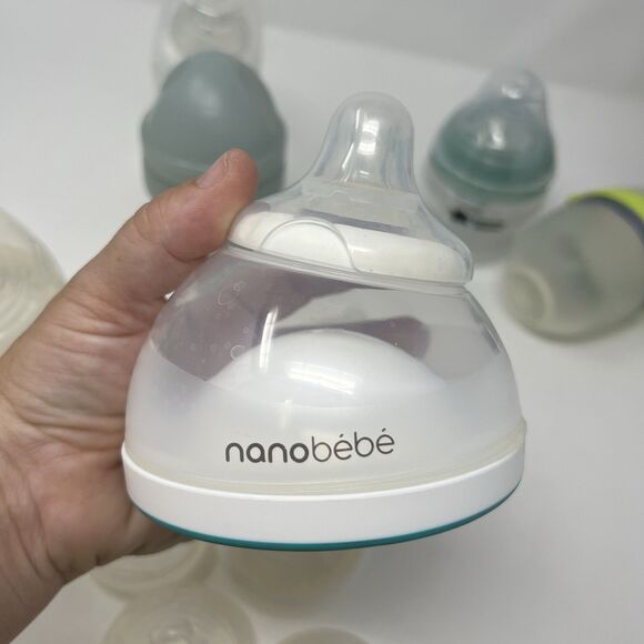 Nursing Bottle Lot Nanobebe Herobility Nuk Como Tomo Playtex Tommee Tippee - Picture 5 of 14